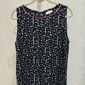 Loft sleeveless blouse (L)